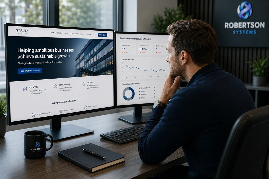 Why A Professional-Looking Website Can Still Underperform